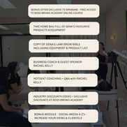 BUSINESS N’ BROWS - LAMINATION, SCULPT & DYE