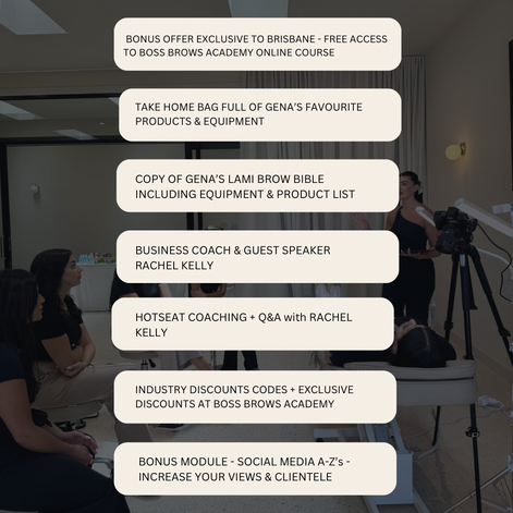 BUSINESS N’ BROWS - LAMINATION, SCULPT & DYE