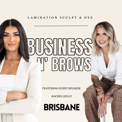 BUSINESS N’ BROWS - LAMINATION, SCULPT & DYE