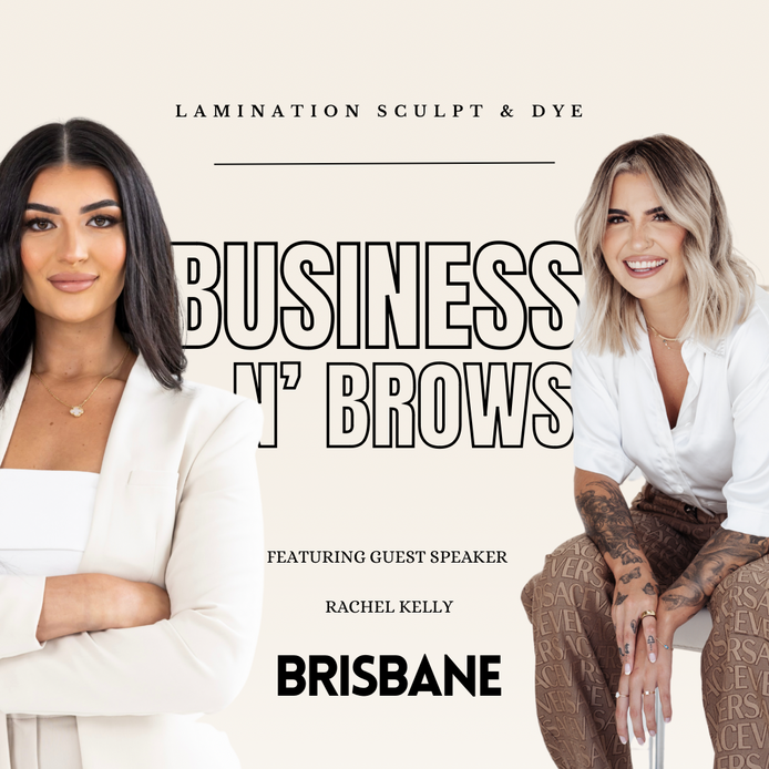 BUSINESS N’ BROWS - LAMINATION, SCULPT & DYE